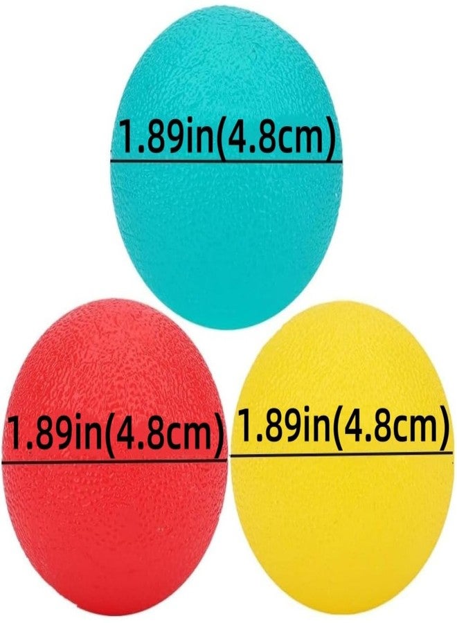 FMELAH 3 Resistance Stress Relief Balls,Physical Therapy Hand Exercise Balls Kits, Squeeze Balls Sets for Hand Finger Wrist Muscles Arthritis Training,Hand Grip Strengthening Train Ball - Image 4
