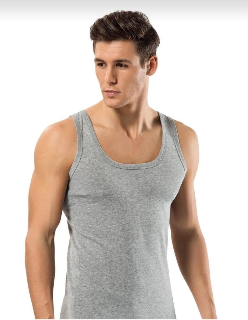 Erdem 1116 Men's Lycra Undershirt 12 Pieces 