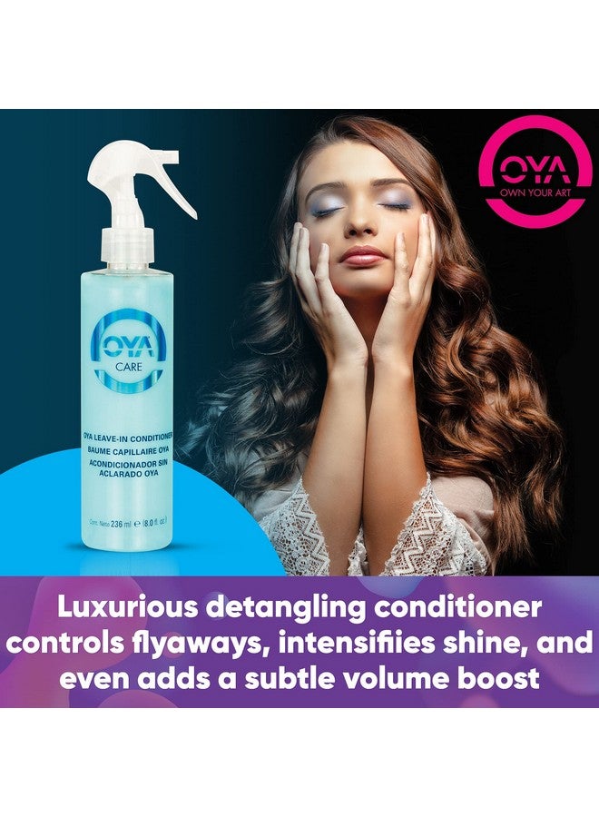 OYA Ya Leave In Hair Conditioner 236 Ml For Natural Color Treated Frizzy And Curly Hair Detangle Defrizz And Hydrate Leavein Conditioner Safe For All Hair Types Sulfate And Paraben Free - Image 4
