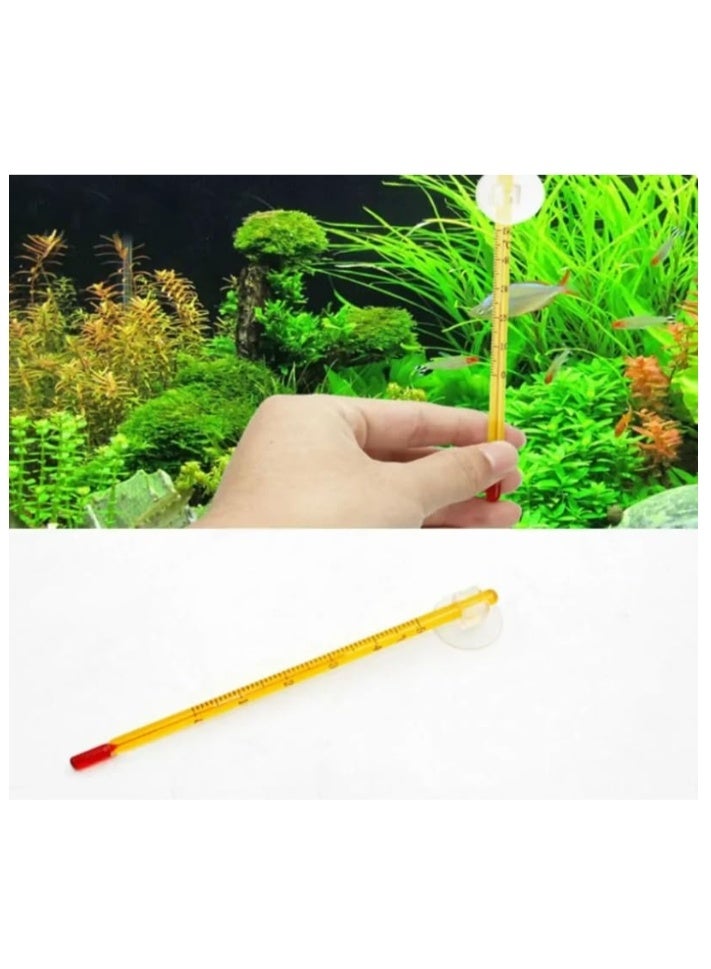 2pcs Fish Tank Thermometer Accurate Water Temperature Gauges for Freshwater Aquariums Easy to Use Compact Design for Temperature Readings - Image 1