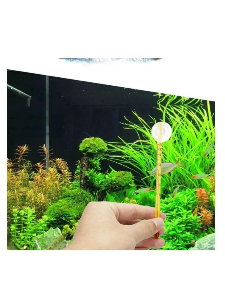 2pcs Fish Tank Thermometer Accurate Water Temperature Gauges for Freshwater Aquariums Easy to Use Compact Design for Temperature Readings - Image 2