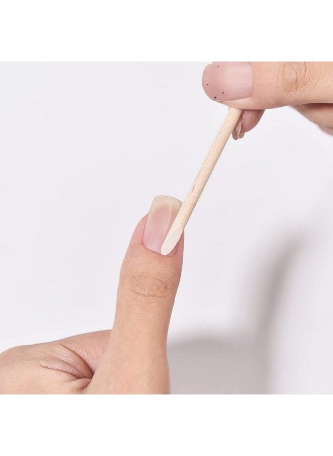 Rolabling 5 Pcs Nail Art Orange Wood Sticks Cuticle Pusher Remover Manicure Pedicure Nail Care Tool Nontoxicskinsafe Won  - Image 5