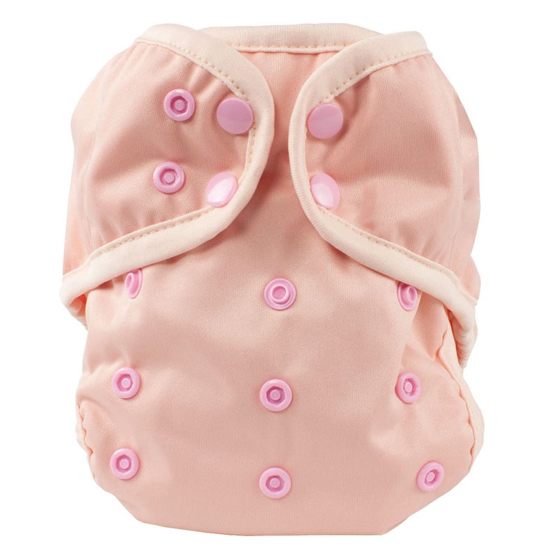 أوسوكوزي One Size Cloth Diaper Covers - Adjustable Snap Fit  Double Leg Gussets for Baby Boys  Girls from 8-35 Pounds. Use with Prefold, Flat or Fitted Cloth Diapers or Snap-in Inserts. - Image 1