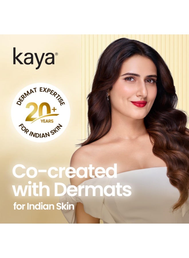 Kaya Gluta Glow Face Serum | Liposomal Glutathione, Niacinamide, Alpha Arbutin | Dermatologist-Developed | 22 Years Expertise | Brightening, Pigmentation, UV Damage Repair | 30ml - Image 2