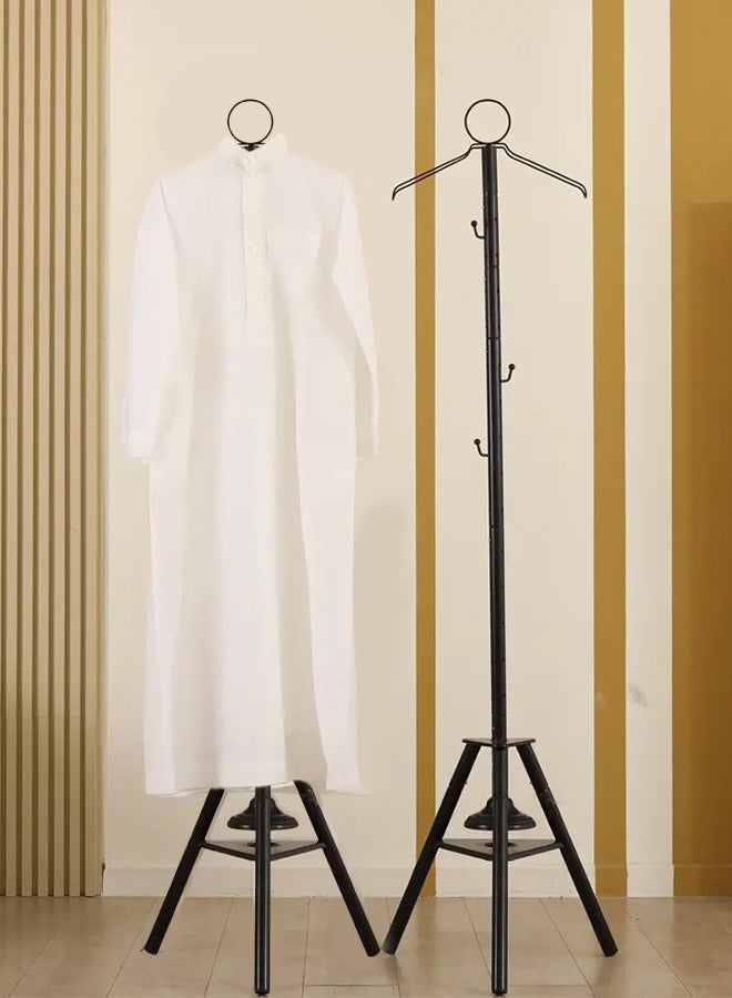 Eworld Sturdy Clothes Incense bakhoor Burner Stand, Alloy Steel Hanger with cloth Hooks and Ventilation Holes for Aromatic bukhoor Steaming, Elegant and Sturdy Organizer for Home, Office and Hotels - Image 4