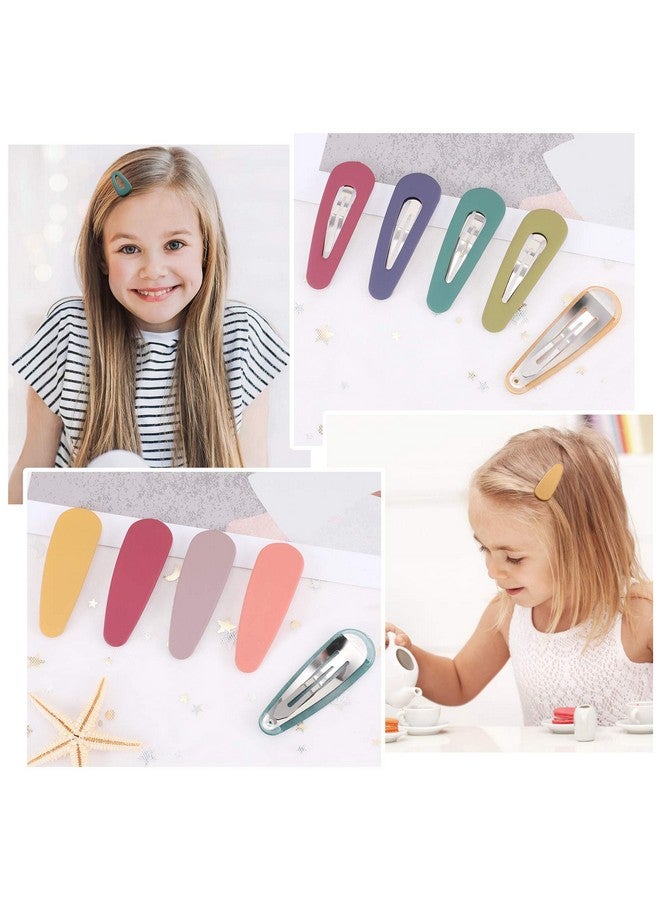 Boobeen 20 Pack Hair Clips Acrylic Metal Snap Hair Clips For Women Matte Hair Barrettes For Girls Hairpins Fashion Accessories For Kids Teens Girls - Image 4
