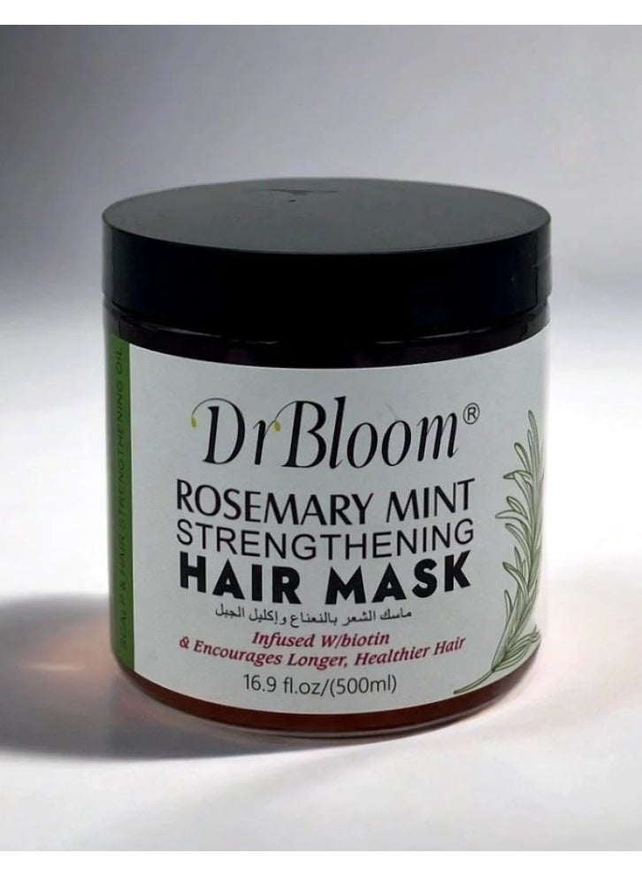 ماسك للشعر بالنعناع واكليل الجبل DR BLOOM