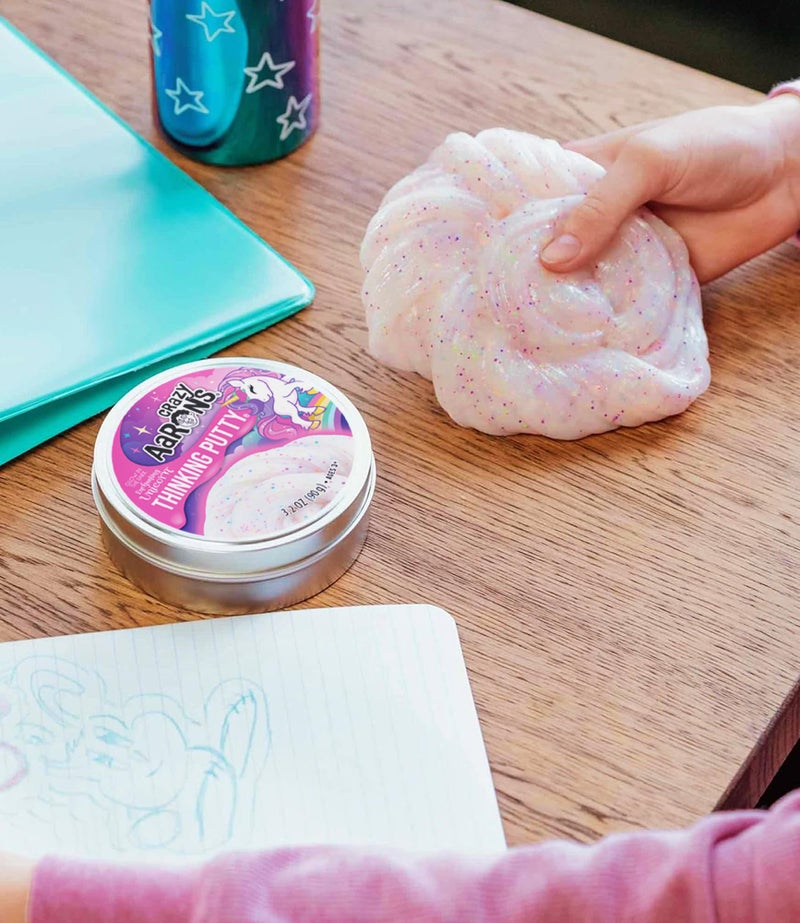 Crazy Aaron's Enchanting Unicorn 4" Tin Thinking Putty - Image 5