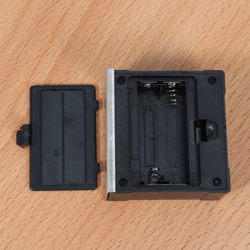 2pcs Mini Digital Display Inclinometer Inclination Box Goniometer Angle Meter No Battery Included (Black) - Image 5