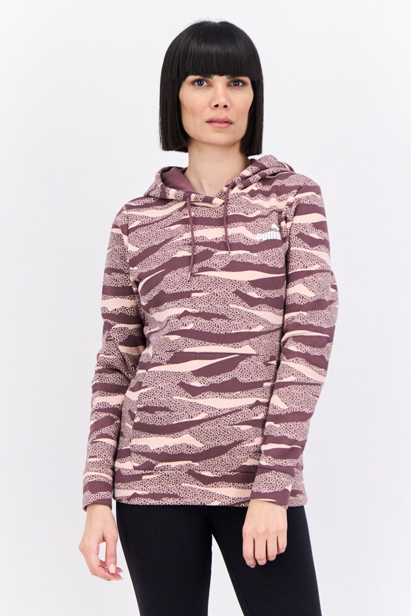 PUMA Women Sportswear Fit Long Sleeves Outdoor Hoodies, Multicolor - Image 1