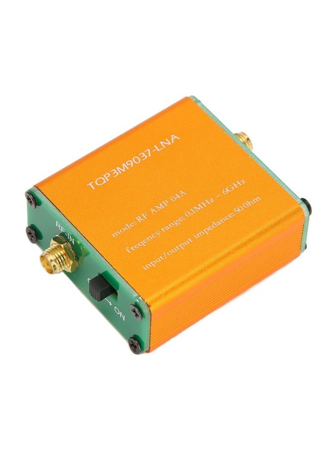 Goshyda RF Amplifier, 0.1MHz‑6GHz Full Band Low Noise Amplifier, 1.95GHz 20dB High Gain LNA RF Power Preamplifier Module, 50Ω (2500mAh Li Ion Battery) - Image 1