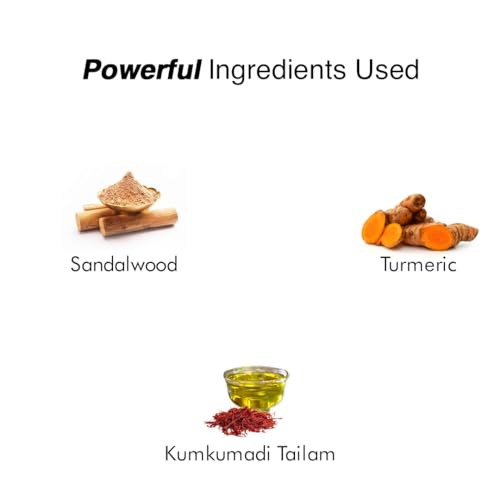 Inveda Combo of Kumkumadi Tailam Face Cream and Kumkumadi Tailam Face Scrub for Natural Glowing Face,150ml - Image 3