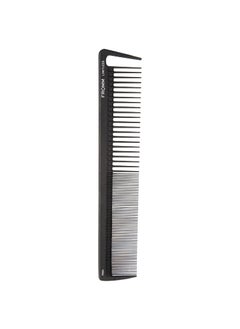 Fromm Limitless 7.5" Carbon Basin Comb with Rounded Tips and Sectioning Tooth for Cutting, Sectioning, Styling, and Detangling, Heat Resistant to 450°F 