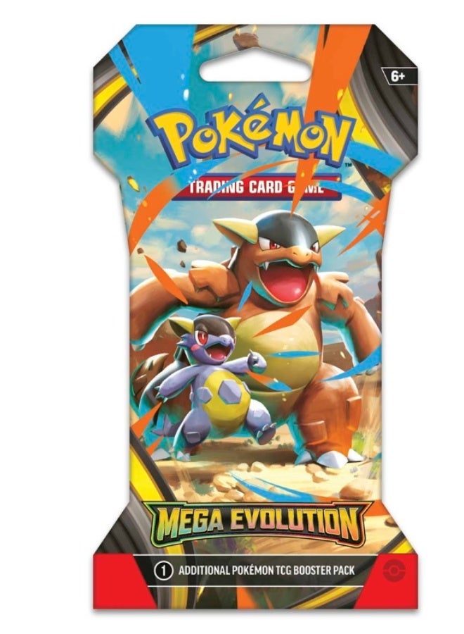 Pokemon TCG: Mega Evolution Sleeved Booster Pack (10 Cards) - Image 1