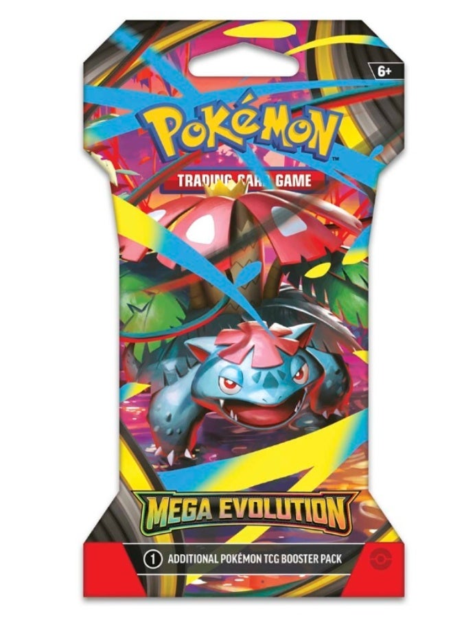Pokemon TCG: Mega Evolution Sleeved Booster Pack (10 Cards) - Image 2