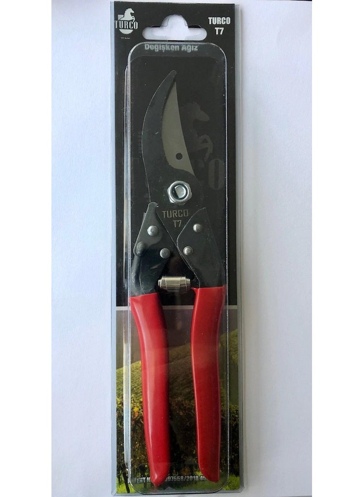 Turco T7 Variable Blade Garden Tree Vineyard Pruning Shears  - Image 2