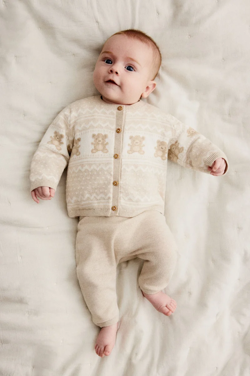 H&M 2-piece cotton-knit set