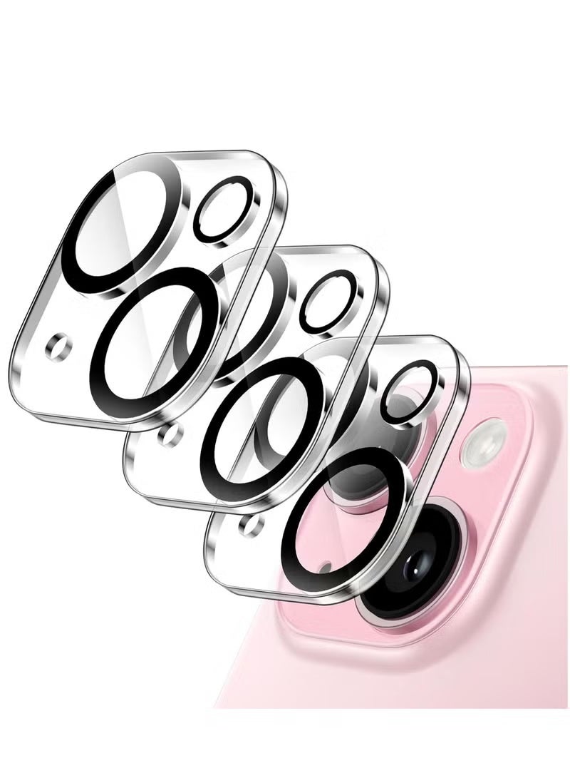 iPhone 15 Plus Camera Lens Protector - 15 Tempered Glass - Image 1