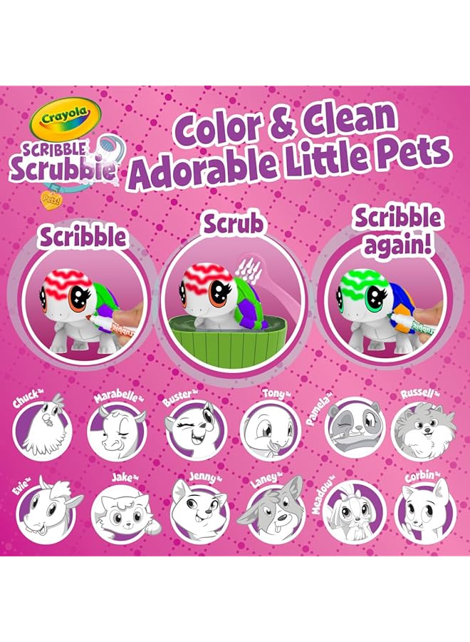 Crayola Scribble Scrubbie Pets Mega Set 2.0 38Cm Blue 747481 - Image 4