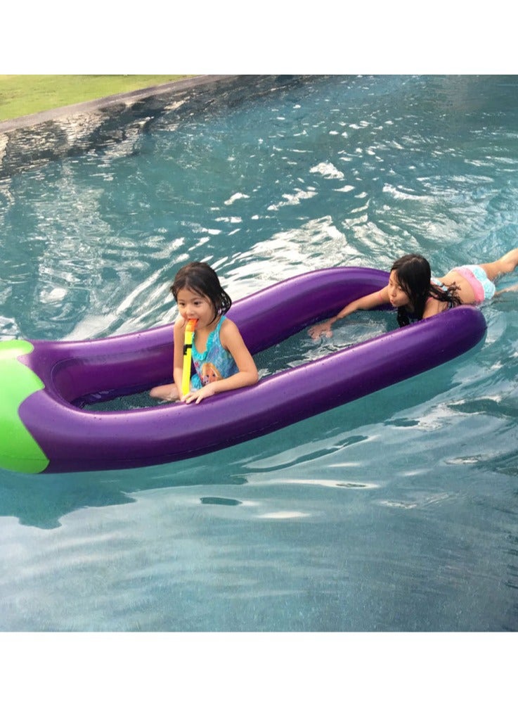 عام أسباط رغيفية عظيمة في شكل الباذنجان للسباحة في الماء للأطفال والبالغين. هذه الأسباط можно استبدالها بسرير طفو في البحر. كما تتوفر حلقات سباحة شبكية وهي من أنواع الالعاب المائية. - Image 2