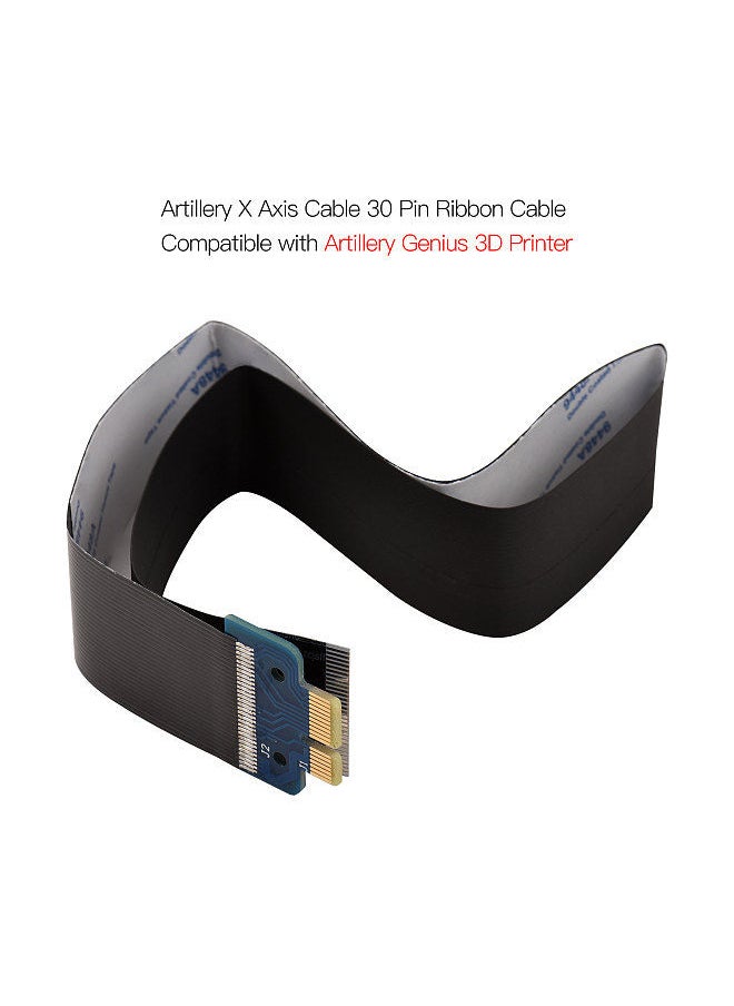 Artillery - X Axis Cable 30 Pin Ribbon Cable Compatible with Genius 3D Printer - Image 1