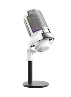 XiuWoo Gaming USB Microphone for PC, Computer Mic with Controllable RGB for PS4/5 Gamers, Podcast Mic, Noise Cancellation, Mute Button, for Recording Streaming Podcasting  - Image 1