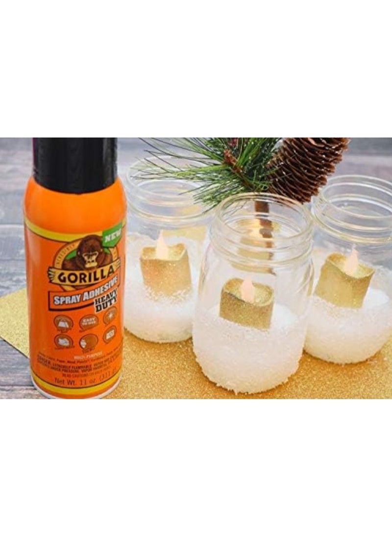 Gorilla Heavy Duty Multipurpose Adhesive Spray 113 G Clear  - Image 3