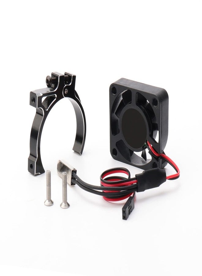 Rchobbytop RC Motor Cooling Fan with Thermal Sensor Aluminum Clamp, 4268/4274 /1512/1515 / K80 / K82 Motors (42mm) Heatsink for E-REVO Summit UDR TRX-4 SCX10 1/8 1/10 Buggy Truck Crawler - Image 3