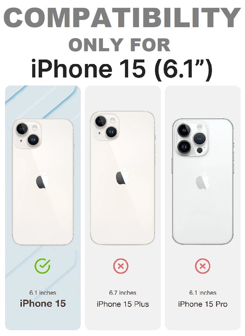 we3 Tempered Glass Screen Protector Anti-Spy Privacy Designed For iPhone 15 Full Glue Edge to Edge Full Screen Coverage And Bubble Free - Image 3