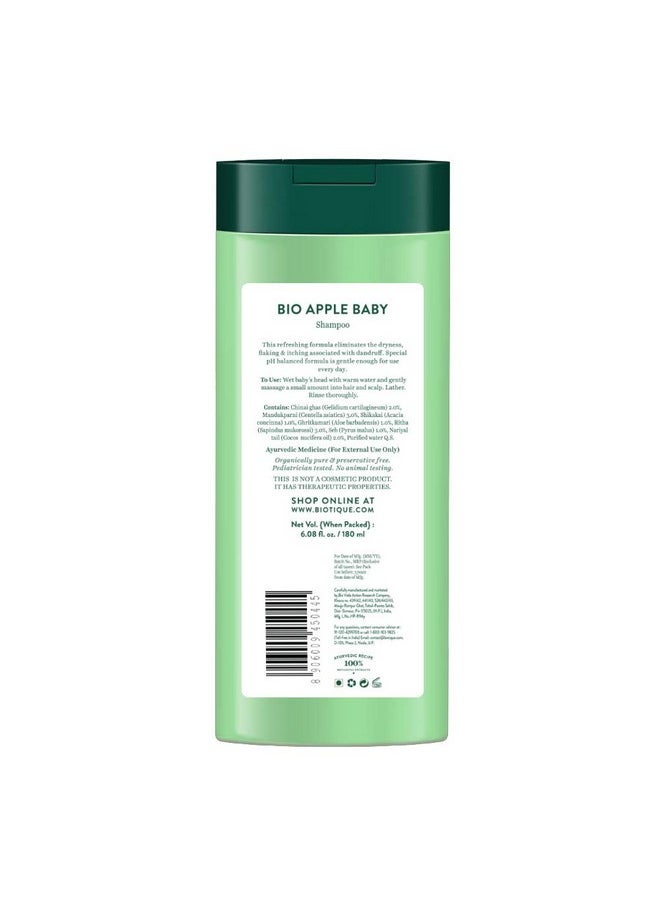 Biotique Bio Apple Twist Shampoo For Disney Kids, 180Ml  - Image 2