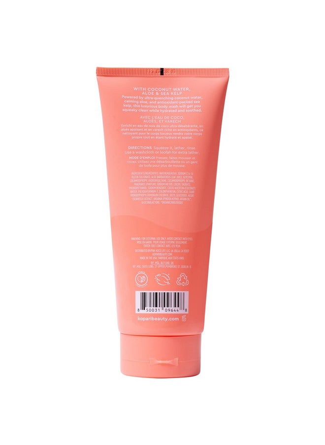 Kopari - Opari Guava Hydrating Body Wash ; Lathers Foaming Wash Cleanses Without Stripping Moisture Or Natural Oils ; Coconut Water Aloe & Sea Kelp ; Vegan Sensitive Skin Non Toxic Paraben Free - Image 1