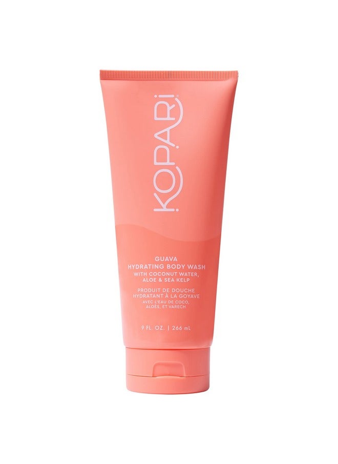 Kopari - Opari Guava Hydrating Body Wash ; Lathers Foaming Wash Cleanses Without Stripping Moisture Or Natural Oils ; Coconut Water Aloe & Sea Kelp ; Vegan Sensitive Skin Non Toxic Paraben Free - Image 1