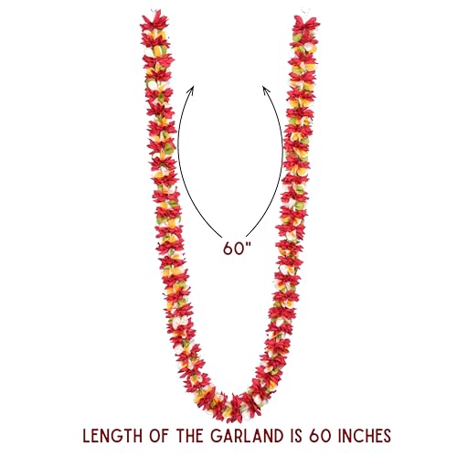 Daedal Crafters Artificial Chintamani Flower Garland for Pooja Mandir, Mala for Photo Frame, Decorative Haar Mala for God Idols, Photo Frames of Ancestors, Pitra & Pooja Room Décor (40 inch) - Image 4