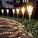 JACKYLED JACKYLED 8 Pack Solar Pathway Lights with Ripple Effect, 3 Modes, Solar Walkway Lights Outdoor Waterproof Garden  - Image 2