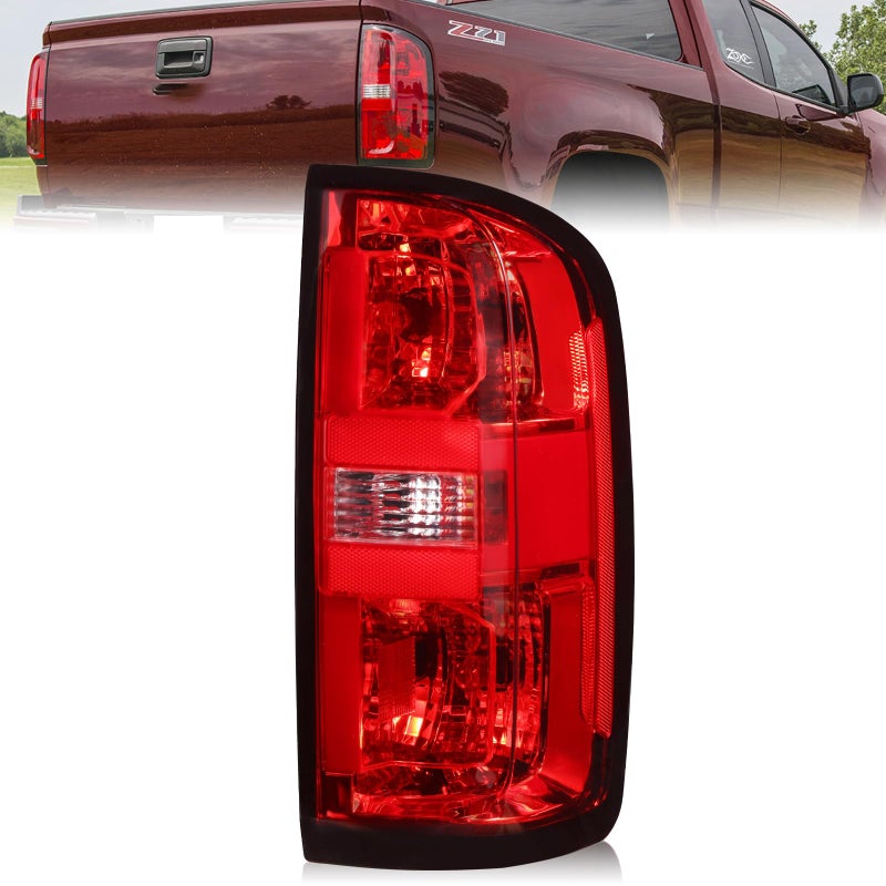 Boine Right Passenger Side Tail Light Compatible With 2015 2016 2017 2018 2019 2020 2021 2022 Chevy Colorado Rear Light Brake Lamps Right Passenger Side