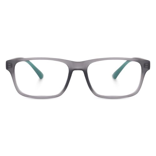 Peter Jones Grey Rectangular Unisex Anti Glare Computer/Gaming Glasses (6052GR) - Image 5