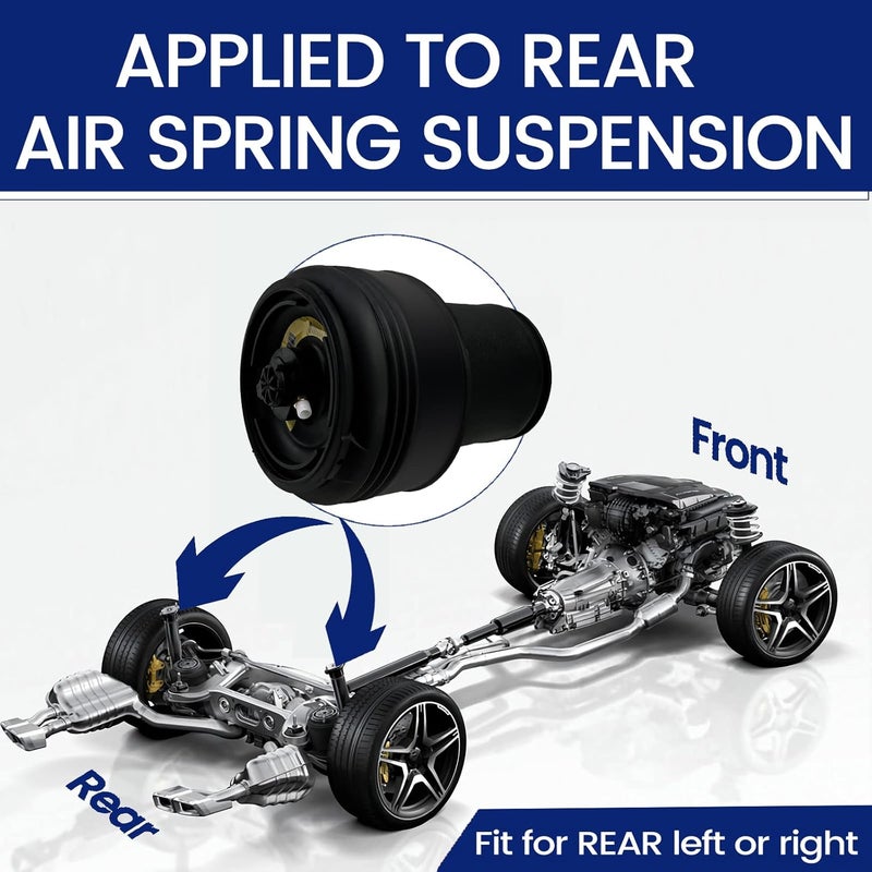 KEIYSHOLCK Air Spring Suspension Bags Replacement for BMW X5 F15 (2013-2020) & X6 F16 (2014-2021) - Image 3