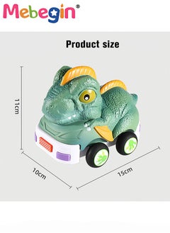 MEBEGIN Toddler Remote Control Car, RC Cartoon Cars for Toddlers with Light Music,Toys Car Birthday Holiday Gift for Kids Age 3+ Years Old  - Image 2