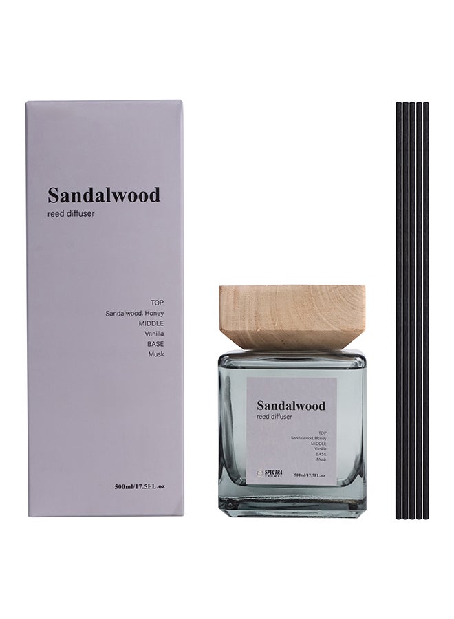 Spectra Home معطر هواء بالعود، 500 مل | عبوة واحدة | مجموعة معطر هواء، معطر زيت وعصي معطر هواء، ديكور منزلي وديكور مكتبي، عطور وهدايا - Image 2