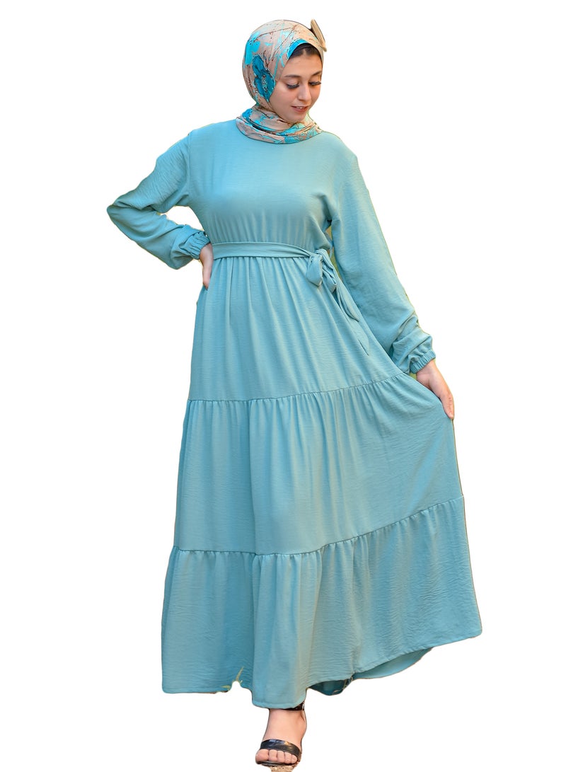فستان كاجول مينت جرين - Image 1