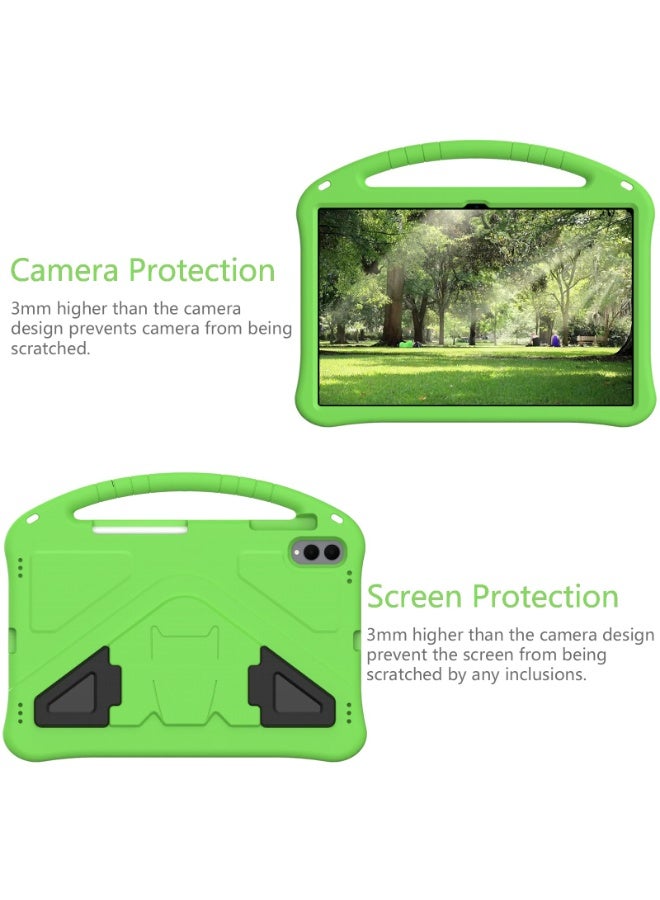 عام غطاء أطفال لسامسونج جالاكسي تاب S11 الترا (SM-X936B/X930) 2025 14.6 بوصة، مع حامل، مقبض محمول، حزام كتف، غلاف واقي خفيف الوزن مقاوم للصدمات من رغوة إيفا. - Image 4