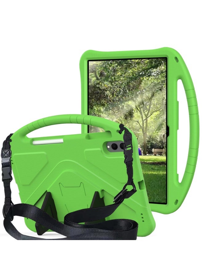 عام غطاء أطفال لسامسونج جالاكسي تاب S11 الترا (SM-X936B/X930) 2025 14.6 بوصة، مع حامل، مقبض محمول، حزام كتف، غلاف واقي خفيف الوزن مقاوم للصدمات من رغوة إيفا. - Image 1