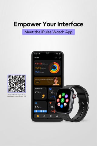 350 mAh Smart Watch O23P 350MAH, Scratchproof Screen, IP68 Waterproof , 100+ Fitness Modes, Health Monitoring, Message Reminder, Bluetooth Calling, iOS And Android Compatible Dark Chrome Chrome - view 4