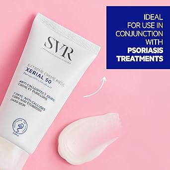SVR كريم SVR XERIAL 50 يوريا Extreme للكعب المتشقق والبشرة الجافة بشدة المعرضة للثآليل والتصلبات يقضي على الخلايا الميتة والخشونة ترطيب لمدة 24 ساعة حمض الساليسيليك جلسرين 50 مل - Image 5