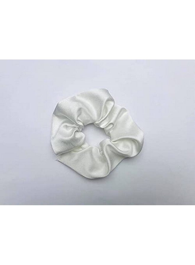 Viyanshi Silk Satin Hair Ties Scrunchies Elastic Hair Band for Women (s3) - Multicolor - Image 4