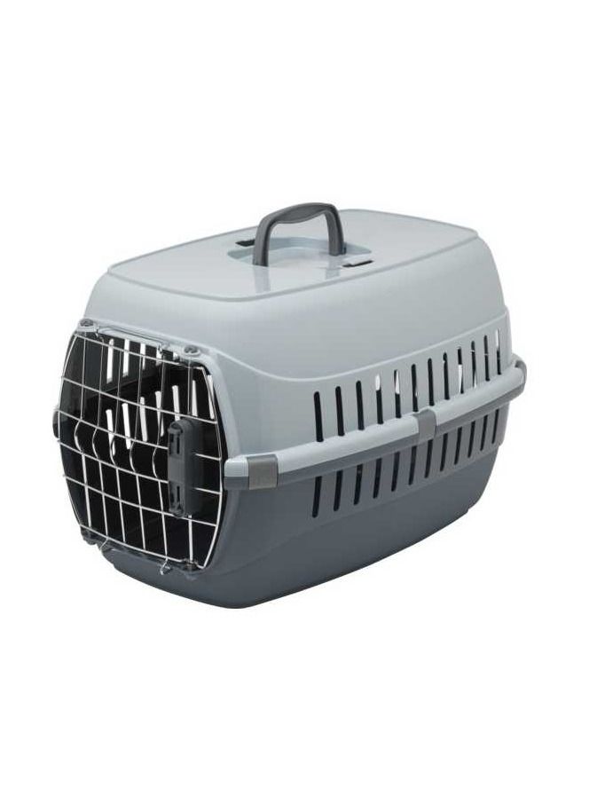MODERNA Road Runner Spring Lock Door-IATA Approved Pet Carrier Grey - Image 1
