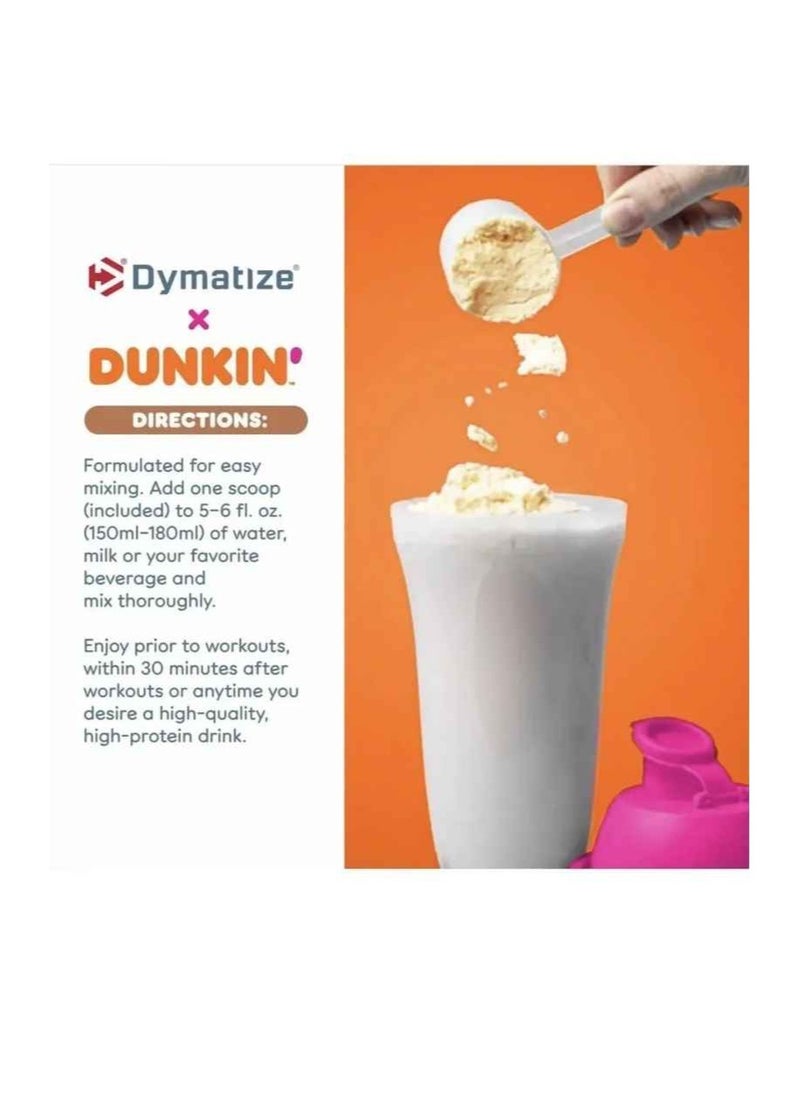 ISO 100 Whey Isolate Protein 20 Servings. From Dunkin Cappuccino