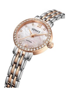 GEMAX 8262-CPR-DW, Quartz Watches for women metal Strap  - Image 3