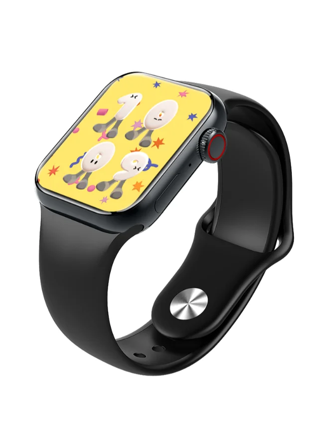 كينيث سكوت Kenneth Scott Unisex Multi Color Dial Smart Watch - KS-8PROMAX-BLACK