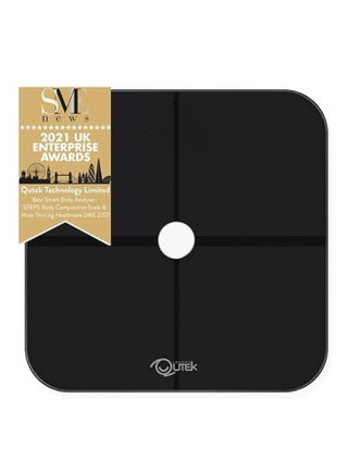 Qutek STEPS Body Composition Smart Scale Auto App Sync Unlimited Users Body Composition Analyzer 14 Health Index Measures Body Fat BMI BMR Bone mass Bluetooth Wireless 1 year Warranty - pzsku/ZECE67471D601DB172B61Z/45/1752487665/11f6f93b-73f1-4af0-a6d9-d35dfd8d830b